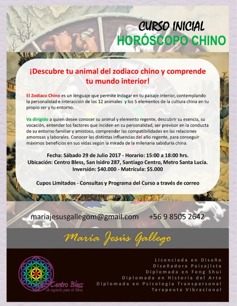 CentroBless's tweet photo. Que animal te representa en el horóscopo chino? 
Descúbrelo en este interesante taller!!! 
https://t.co/ibPev5IhzQ https://t.co/412gee9zCm