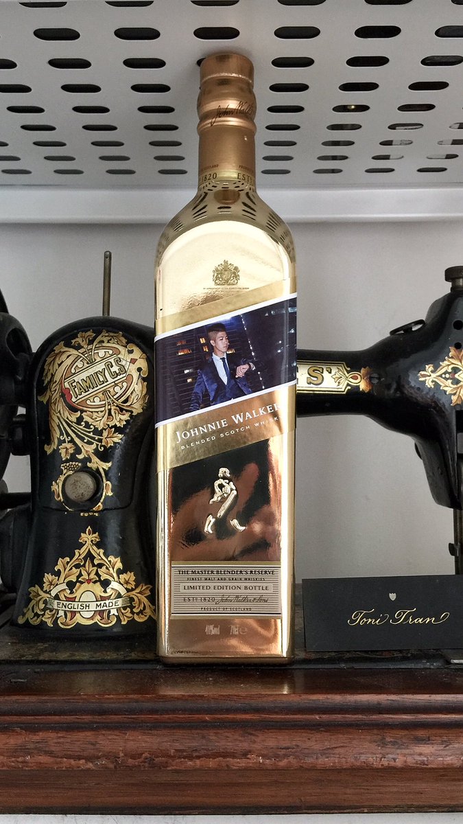 Always time for scotch Whiskey. When your face is personalise on the <a href="/johnniewalker_/">Johnnie Walker</a> Gold Bottle. Tastes so good