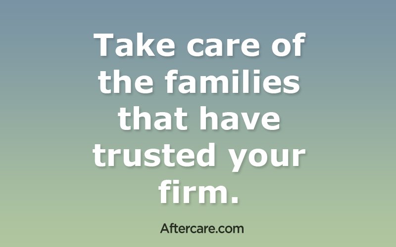 diradv's tweet photo. Take time to thank those who gave you the opportunity to serve their family, it will pay dividends in more ways than one. https://t.co/0bRRA5DumG