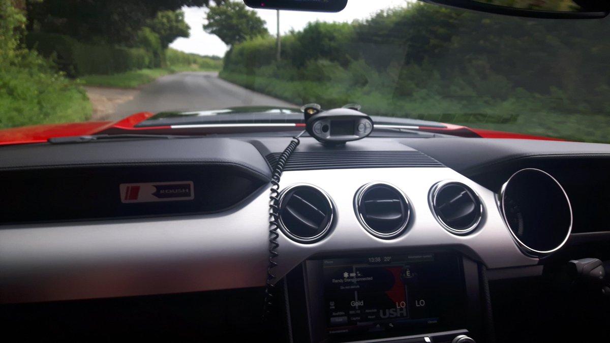 Rocklandgirl's tweet photo. The beast is out of its stable... Road Trip to see our besties @KEZZASSTUF @lancebaber #mustangpower #V8rumble @FordPerformance @forduk https://t.co/aoZL1y9Zu1