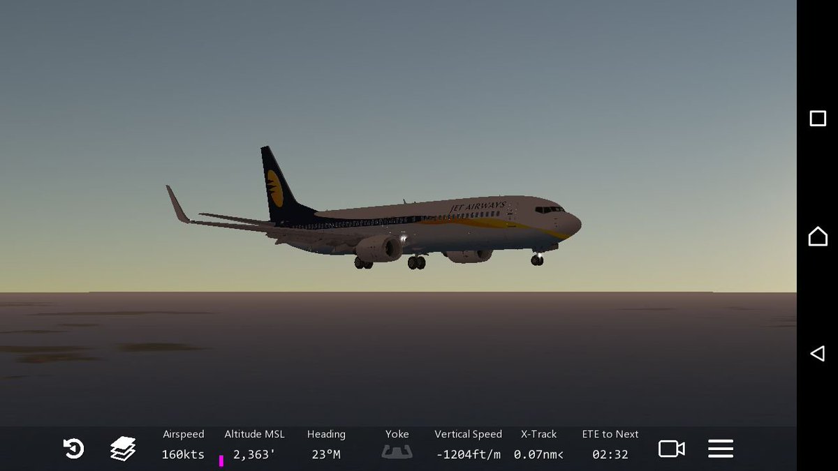 Ajay_Nori's tweet photo. #Infiniteflight #wsss 
#singaporeapproach
#sunset https://t.co/7aiubPPco7