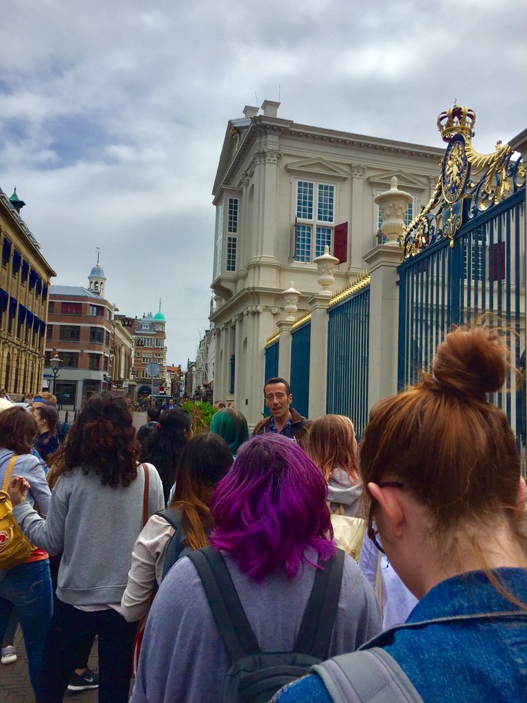 AmsterdamMSU's tweet photo. #thenetherlands royal palace. #MSUstudents abroad. @MSU_Gencen @CALmsu @MSUStudyAbroad https://t.co/1e8ASGV9zI