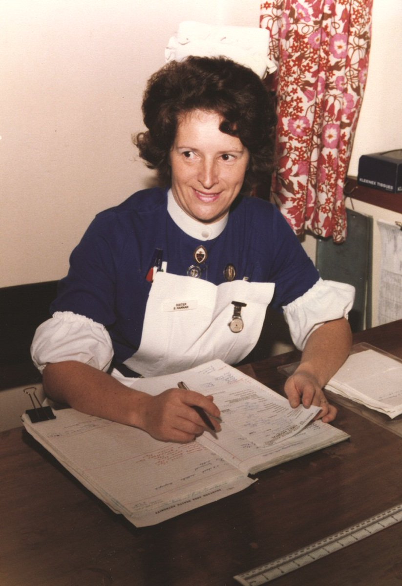 Shirley Hannan, who has retired after an amazing 57 years' service, began her career back in 1960. #NHSheroes <a href="/BTHFT/">Bradford Teaching Hospitals NHS FT</a> bit.ly/2tJ5enH