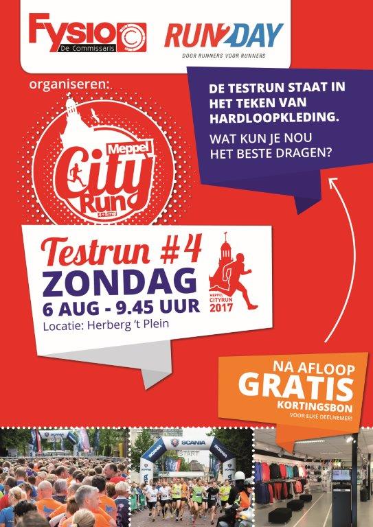 Op 6 augustus is er weer een testrun voor de Meppel City Run! Deze keer geeft <a href="/Run2DayHGV/">Run2Day Hoogeveen</a> info over #hardloopkleding.
#kortingsbon #kleding