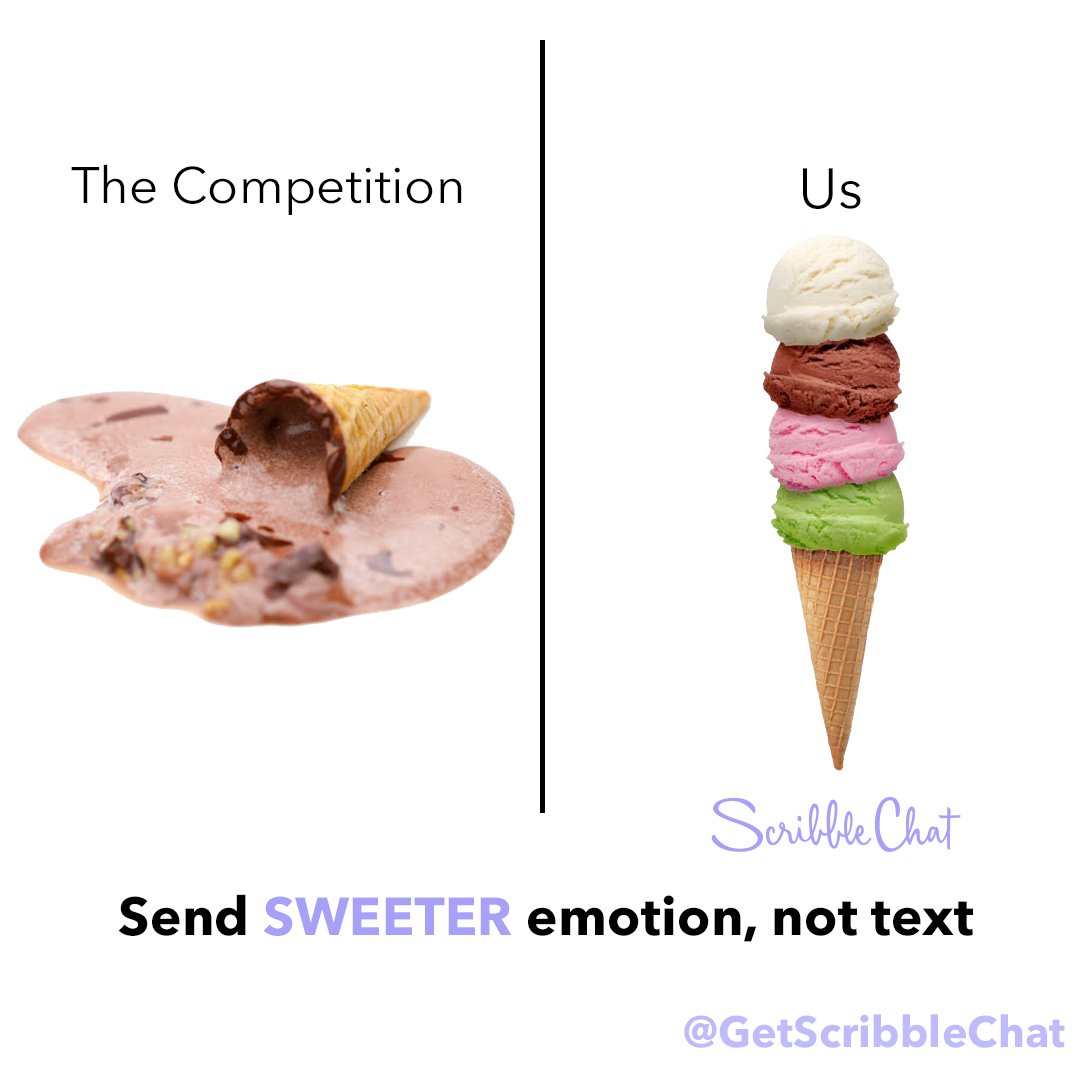getscribblechat's tweet photo. Send #SWEETER emotion with #GetScribbleChat!
https://t.co/ndiBBrIbwi
#love #happy #startuplife #tech https://t.co/YwgGioLRrz