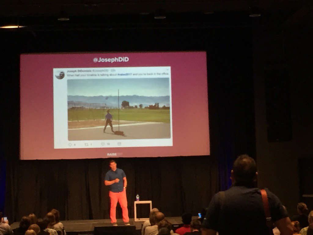 MeggiePatterson's tweet photo. @JosephDiD you are here in spirit!! #raise2018 https://t.co/G80uRmnP2N
