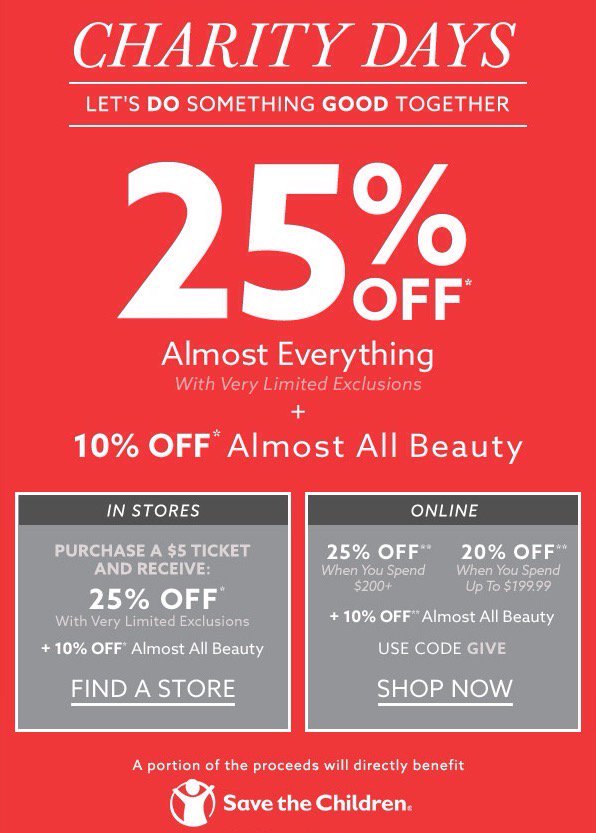 JoEEy74's tweet photo. See you at Lord &amp; Taylor today and tomorrow ! https://t.co/EVhE4ZCp2r