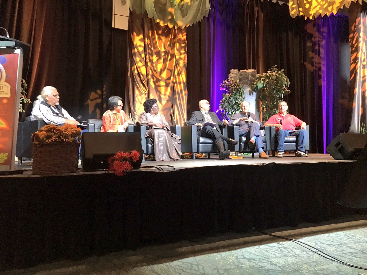 WIPCE 2017 (@wipce2017) on Twitter photo We have <a href="/JohnRalstonSaul/">John Ralston Saul</a>, Victoria Tauli-Corpuz, Dr. Catherine Hoppers, Wilton Littlechild, and Dr. Peter Buckskin on the plenary stage now! We have <a href="/JohnRalstonSaul/">John Ralston Saul</a>, Victoria Tauli-Corpuz, Dr. Catherine Hoppers, Wilton Littlechild, and Dr. Peter Buckskin on the plenary stage now!