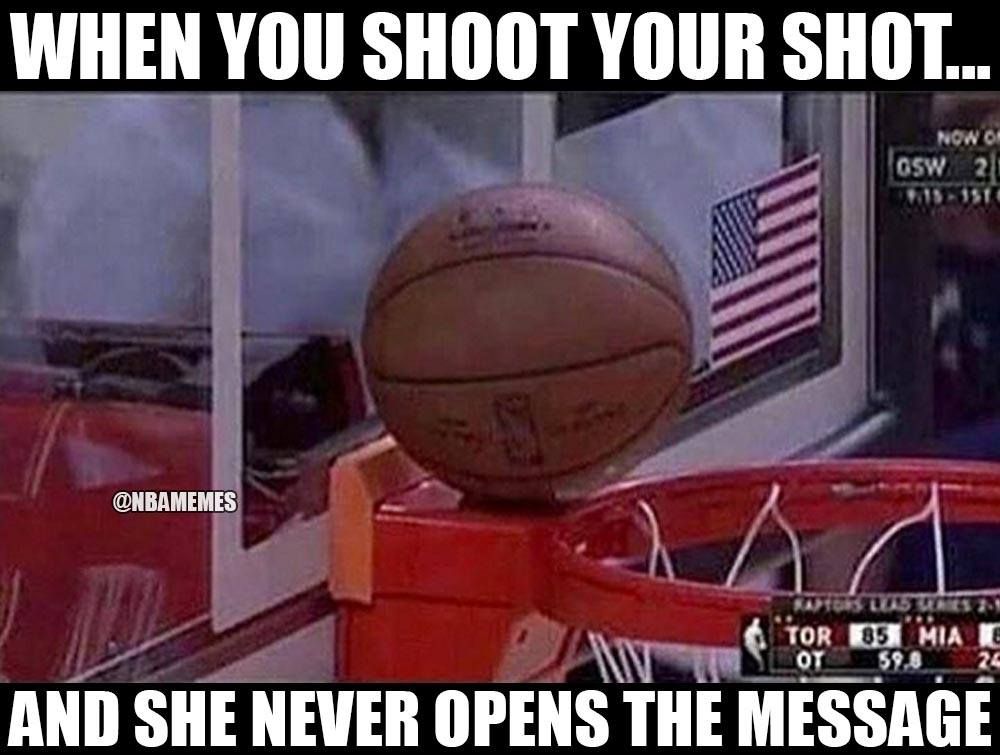 NBA Memes on Twitter "When she leaves you on unread.…