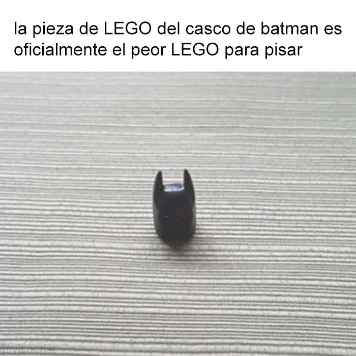 yisucrist's tweet photo. el jefe final d las piesas d lego https://t.co/FZJRmjzVgO