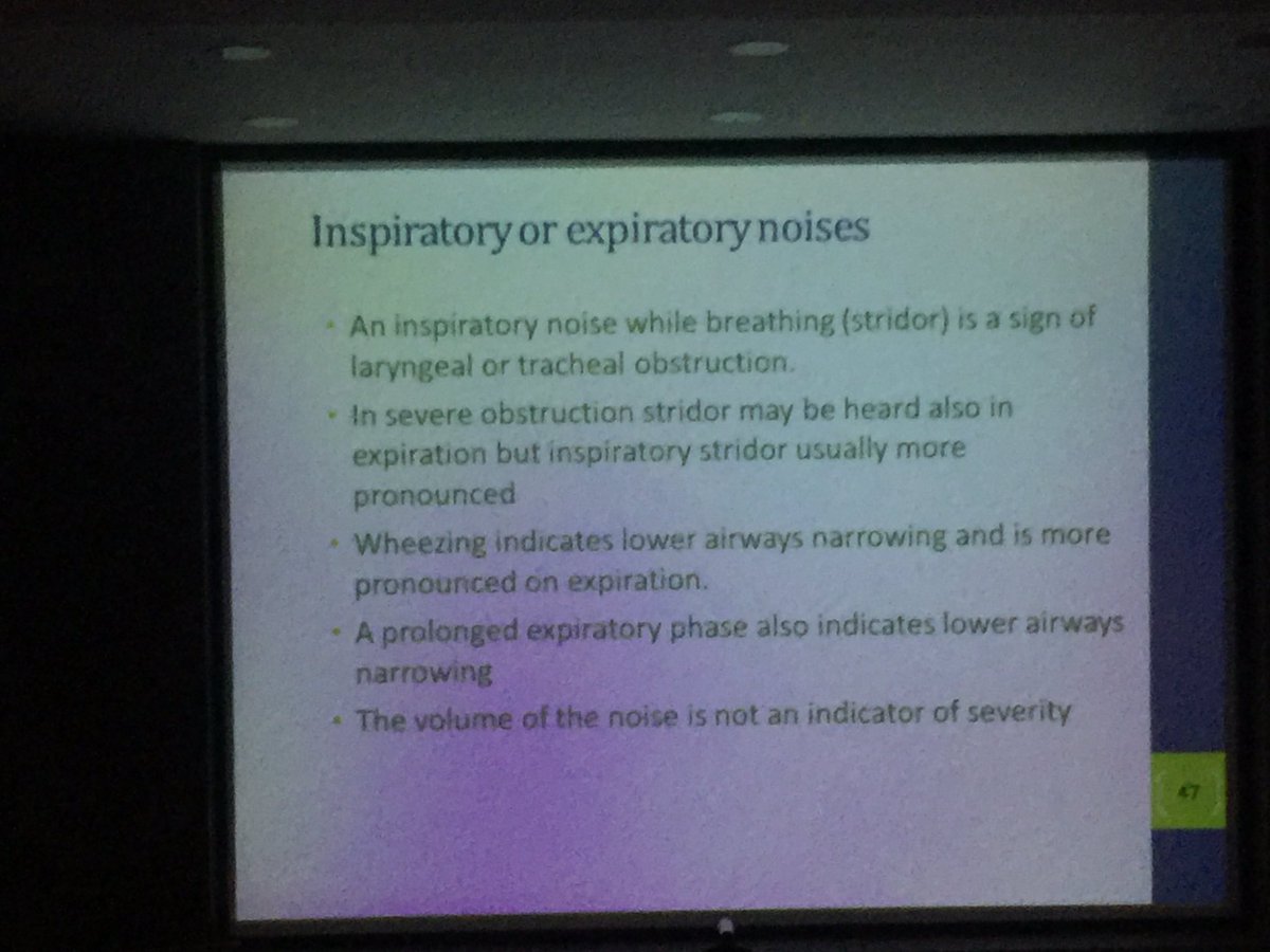 Goring_Rob's tweet photo. The volume of noise is NOT an indicator of severity in a respiratory assessment @neas_meducation @davy_pi https://t.co/6Dsbbz6Z97
