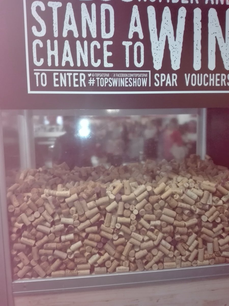Lynne_GC's tweet photo. My guess is 4005 corks #topswineshow https://t.co/zTVM0q4xzW