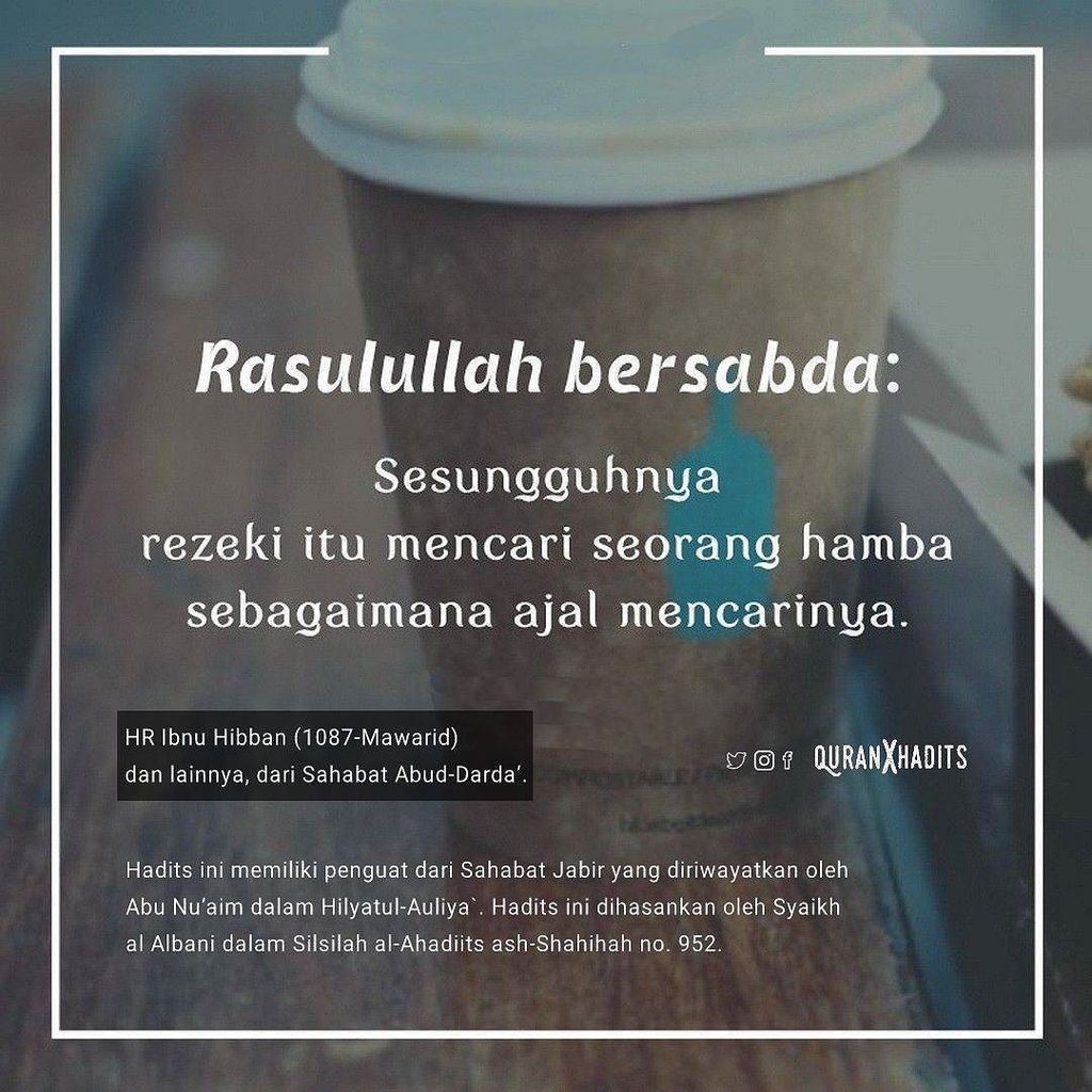 25 Inspirasi Keren Motivasi Rezeki  Tidak  Akan  Tertukar  