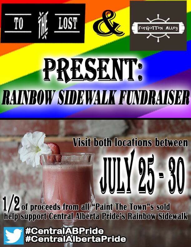 Come down &amp; listen do <a href="/LeviCuss/">Levi Cuss</a> tonight while supporting <a href="/CentralABPride/">Central Alberta Pride</a>. We're open at 5pm! #RedDeer