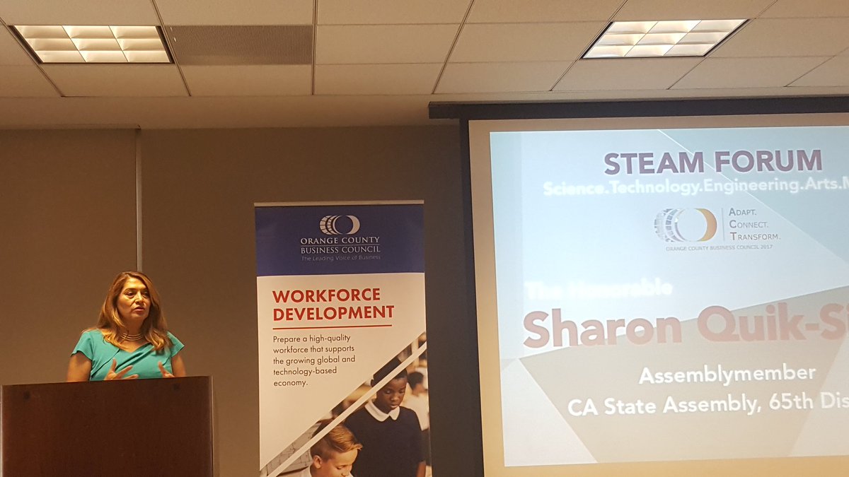 doctorste7's tweet image. Getting an update from the #OrangeCountyBusinessCouncil  #STEAMForum on #WorkforceDevelopment