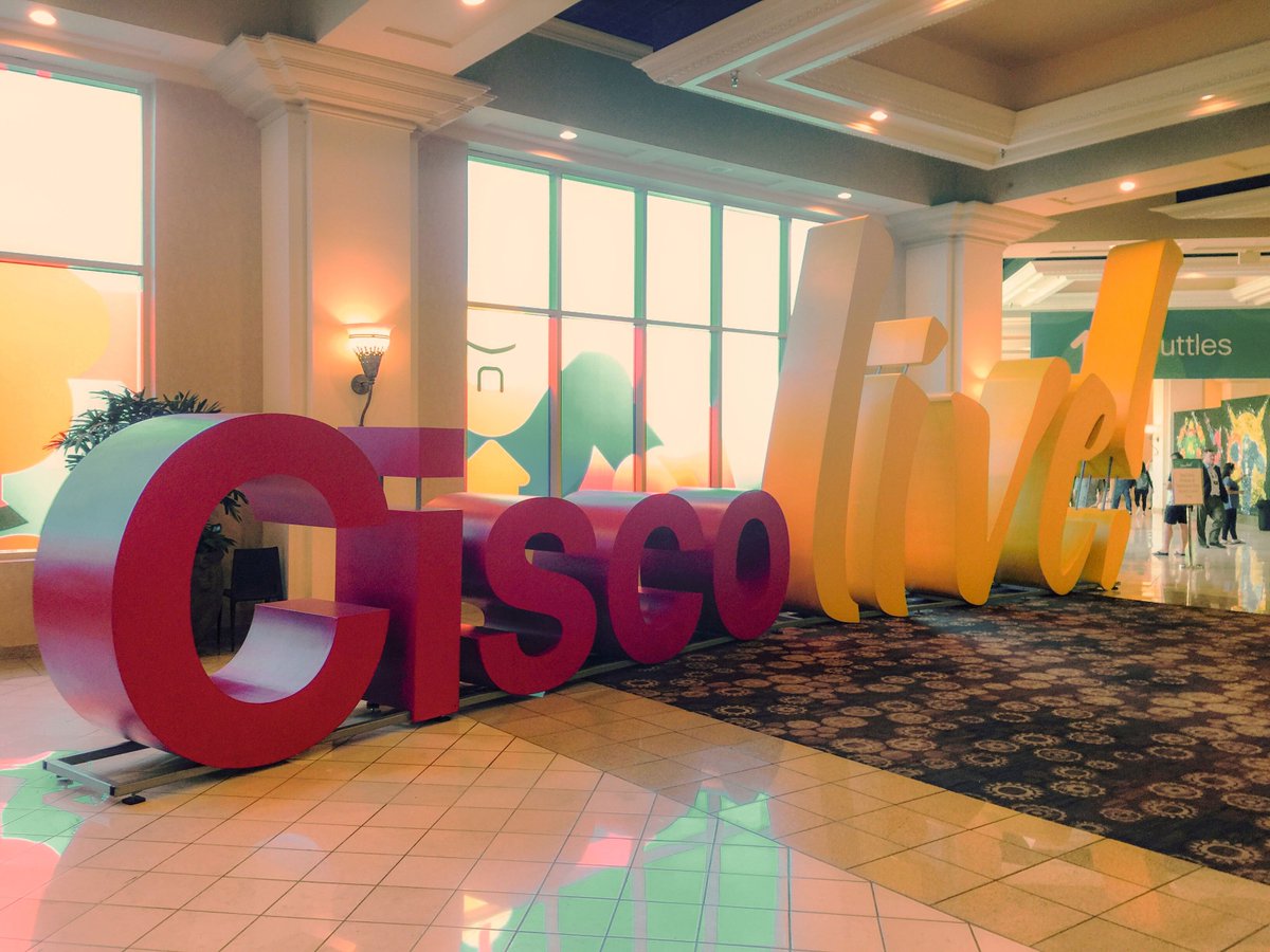 vthee's tweet photo. New @T2TechGroup blog on networking &amp; collaboration technology trends. Perspective @CiscoLive #CLUS https://t.co/9uGlRJ37SB https://t.co/ZJ55Jeiru5