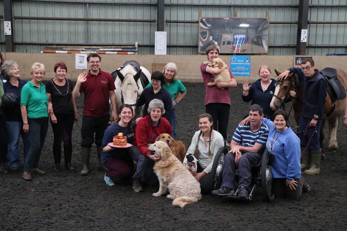 PVHaltonOBE's tweet image. The team did it in far from ideal weather! #3Peaks 

Erme Valley Riding for the Disabled changes lives #charity  justgiving.com/fundraising/er…
