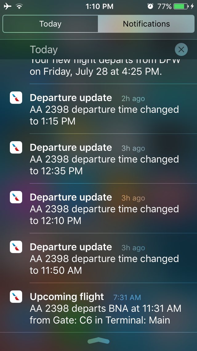 BusinassGuy's tweet image. @AmericanAir if I didn't have platinum status I would so be switching to @Delta #frustrated #FailureFriday #flyingproblems