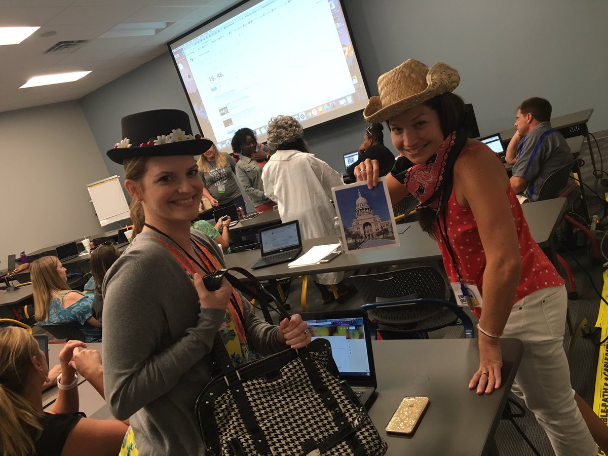 mandymtaylor's tweet photo. Fun with smashing traditional and digital #breakoutedu with @preimers at #TCEAChromebook @TCEA https://t.co/g0fgVP3n0r