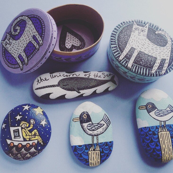 swacic's tweet photo. Lovely wares from #illustrator @lisaberkshire available for sale at Mudeford Quay this Sunday https://t.co/b4hY8YXKNI