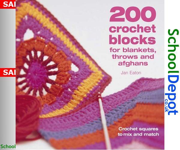 SchoolDepotCoUk's tweet photo. 200 Crochet Blocks for Blankets Throws and https://t.co/uthzC5lt4k #JanEaton #Eaton #Jan  #200CrochetBlocksforBl https://t.co/g8WFKvjZ1c