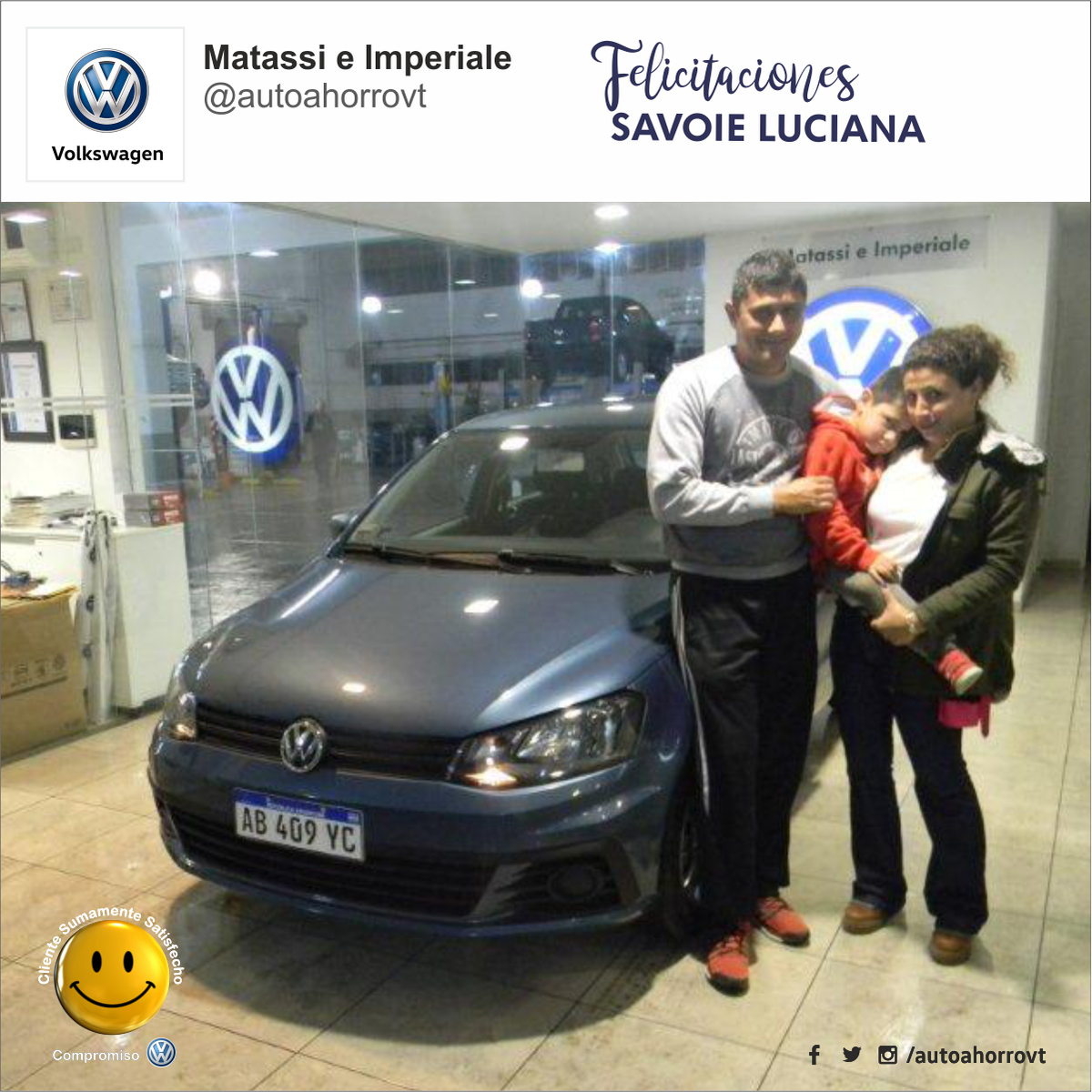 AutoahorroVT's tweet photo. ¡Felicitaciones Luciana! https://t.co/QeclmActDZ