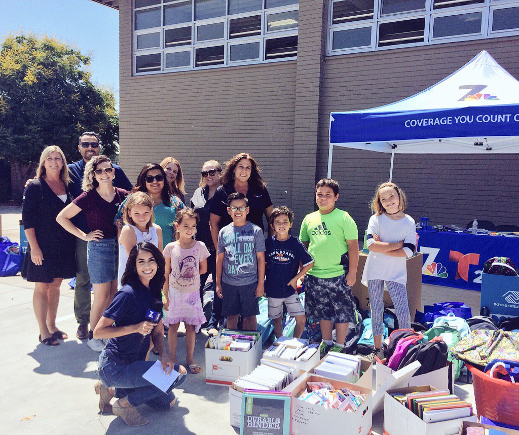 NBCSDCommunity's tweet photo. The #NBC7 and #T20 team is proud to partner with the @BGCofGreaterSD for #SupportingOurSchools https://t.co/DhOtFRxzVm