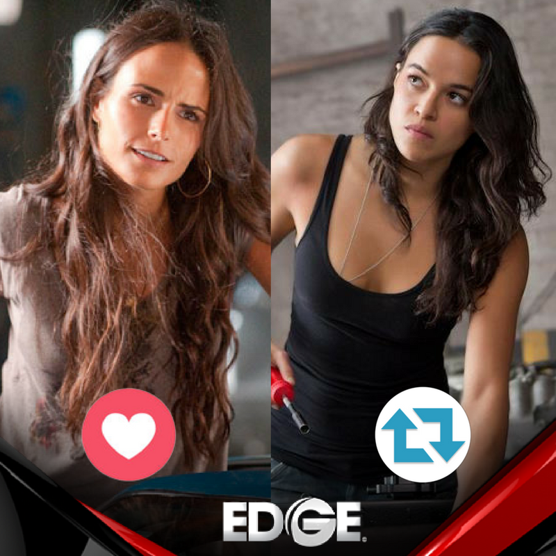 GoldenEDGEtv's tweet photo. Sabías que...
#JordanaBrewster y #MichelleRodriguez, hasta antes de comenzar el rodaje, no contaban con licencia de conducir
#RYF5 19:30 hrs https://t.co/1e39LxQi8H