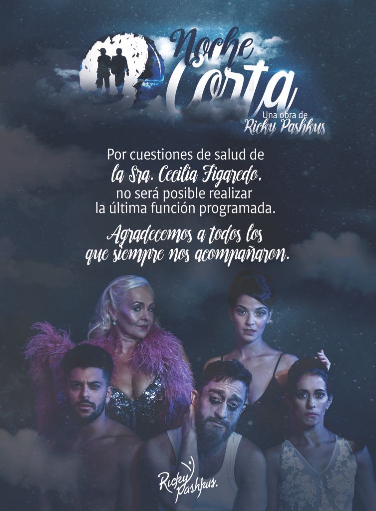 Y se fue la última función de nuestra maravillosa Noche Corta...

Gracias a todos los que siempre nos acompañaron.