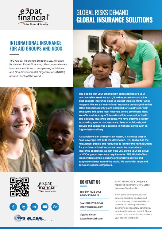 tfgglobal's tweet photo. We offer international insurance solutions for #aidGroups and #NGO: https://t.co/l95NfSNctG
#expats #Volunteer https://t.co/n4A5sLXmHC