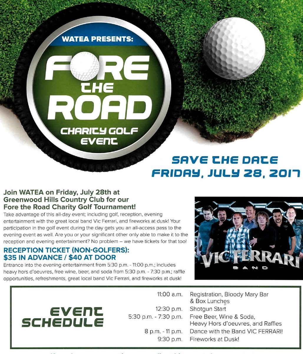 OlsonTire's tweet photo. Today is the day! Come join us tonight to enjoy Vic Ferrari! Tickets still available for the show! https://t.co/IQsRNf6n8k