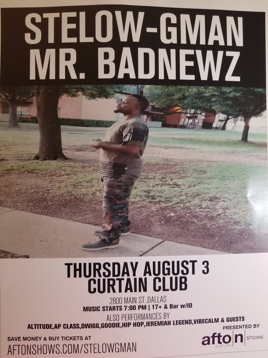 4FrontStelowG's tweet photo. Performing live at @curtainclub  Aug 3rd. $10 tickets! Inbox me for details or email gmannmuzic@gmail.com https://t.co/rX2dqk5yzt