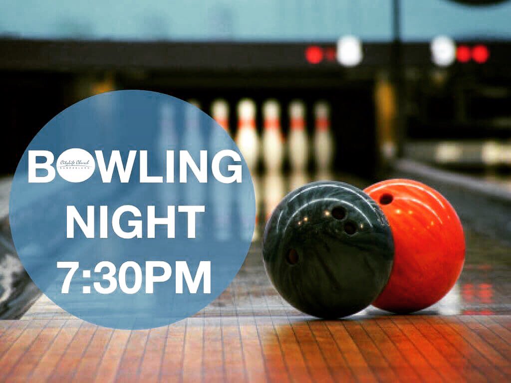 Don't forget it's bowling night at 7:30pm! 
It's not too late to come along, get in touch for more info and we'll see you there 👊