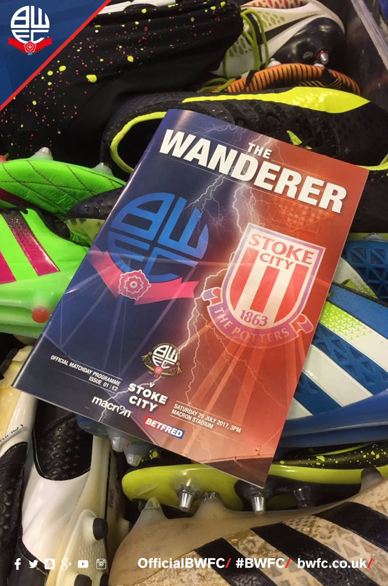 OfficialBWFC's tweet photo. ️⚽️ New season, new design, new name - #BWFC's matchday programme will now be known as The Wanderer with covers designed by @edits_bwfc. https://t.co/REoTZBVNQ2