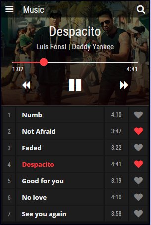 dsr3217's tweet photo. Music Player
Code- https://t.co/JVANq4Razt
#html #css3 #webdesign #Webdesigner #UI #uidesign @WebDesignDev @webdesignledger @uidesignpattern https://t.co/kPGKC0fSPL