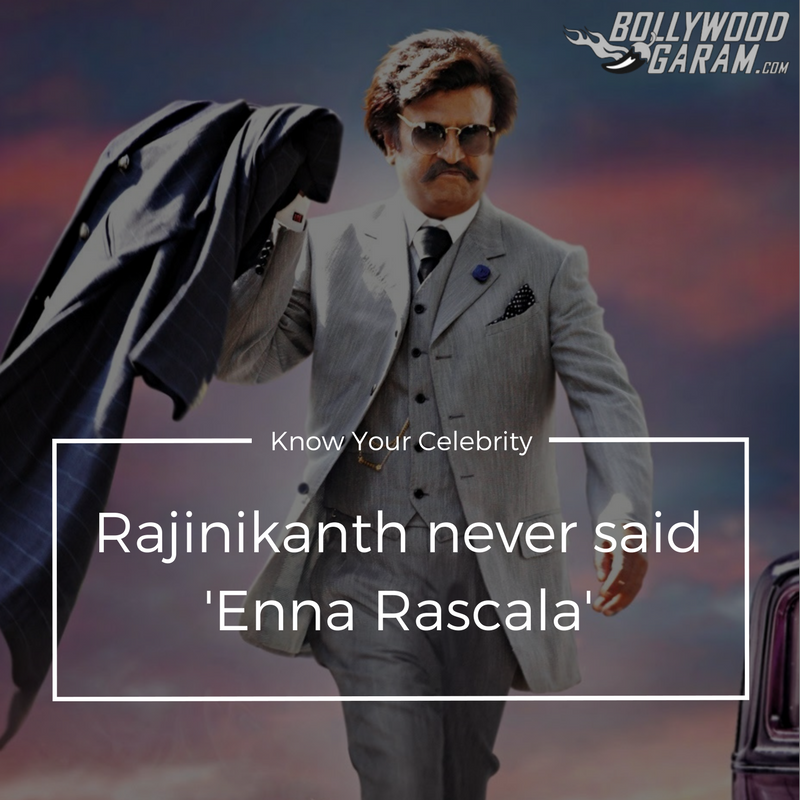 bollywoodgaram's tweet photo. Did ya'll know? 🤔😲
#KnowYourCeleb #FactualFriday #Rajinikanth #BollywoodGaram https://t.co/09rhWchtPl