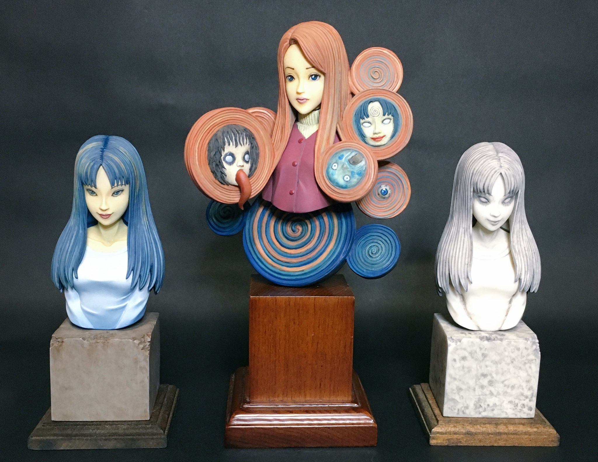 うずまき 五島桐絵 KIRIE ソフビ フィギュア unbox 伊藤潤二 うずまき