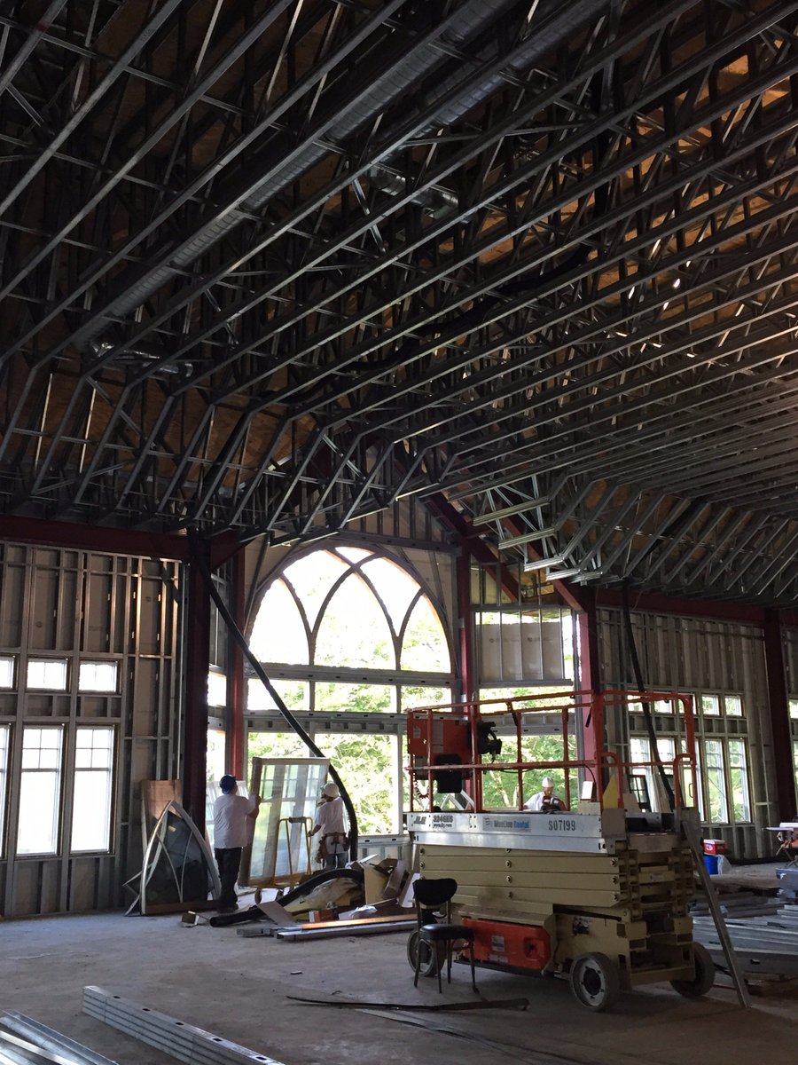 CaldwellWalshHQ's tweet image. An ordinary Friday on an out-of-the-ordinary jobsite where the extraordinary is unfolding.  #LeChateau #landmarkreborn #distinctiveevents