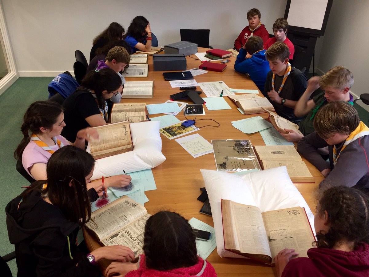 MBscoutsHistory's tweet photo. Research #Gilwell #HLFCymru @HLFCymru #WW1 Scouts Anglesey plus new activity to try https://t.co/N4p2krnT8E