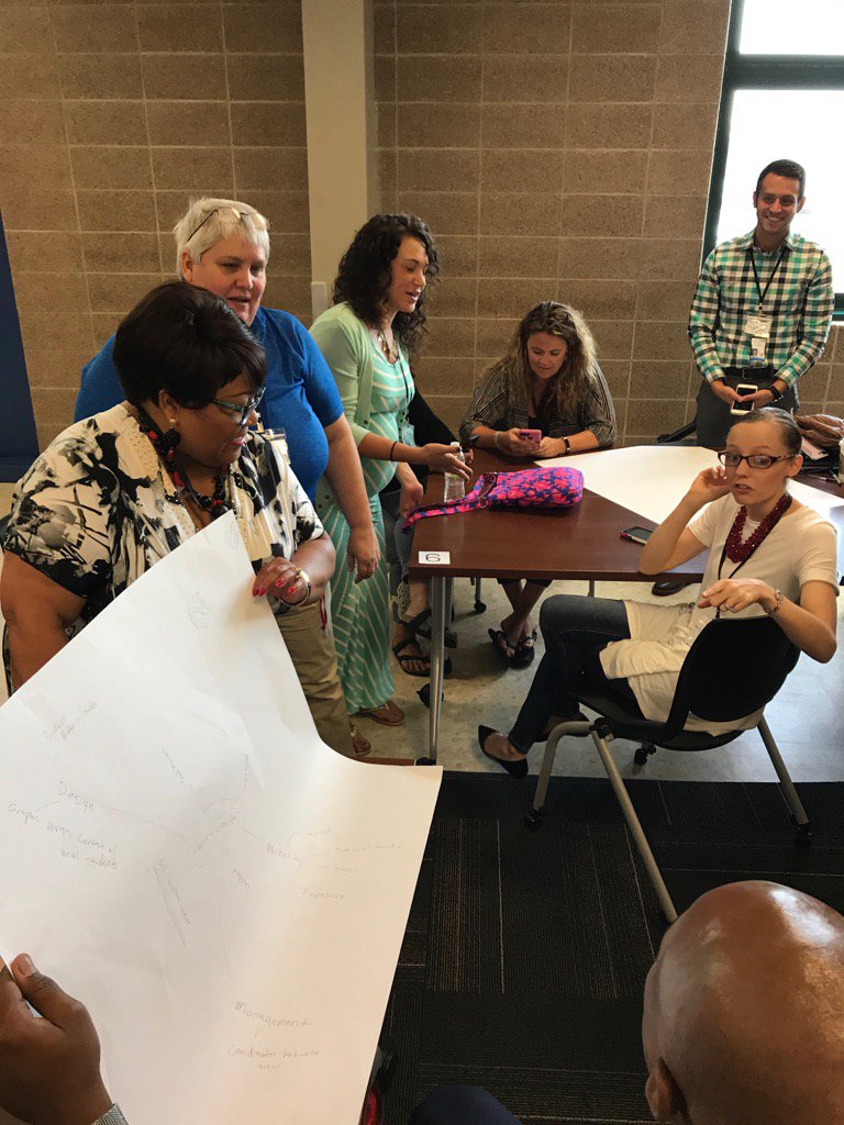 WPSDTech's tweet photo. MECA challenge with other educators @ #elevateEDU #kcstartupfdn https://t.co/cwTilRdOjs