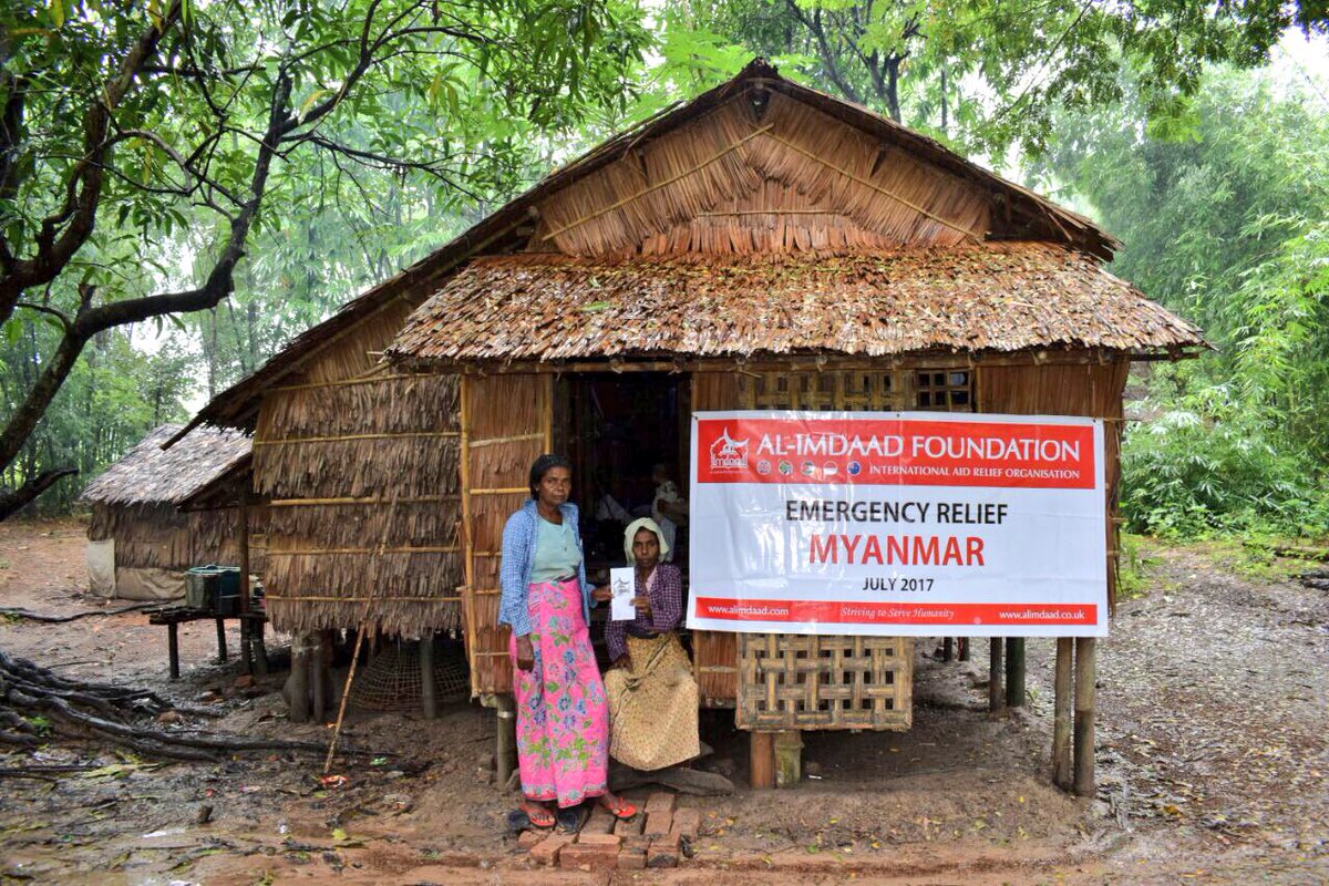 Alimdaad_UK's tweet photo. Emergency relief continues in #Myanmar #Arakan - Donate at https://t.co/trmcvgqiXE https://t.co/HRgBxkrjAm