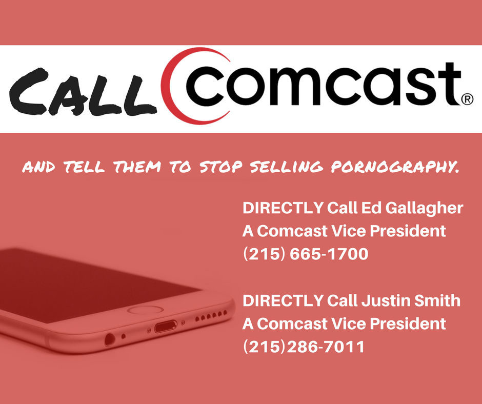 Porn_Harms's tweet photo. Call these Comcast executives (numbers on the graphic) &amp; tell them to stop selling porn!

#12DaysOfAction #CleanUpComcast https://t.co/Rz2uY27D12