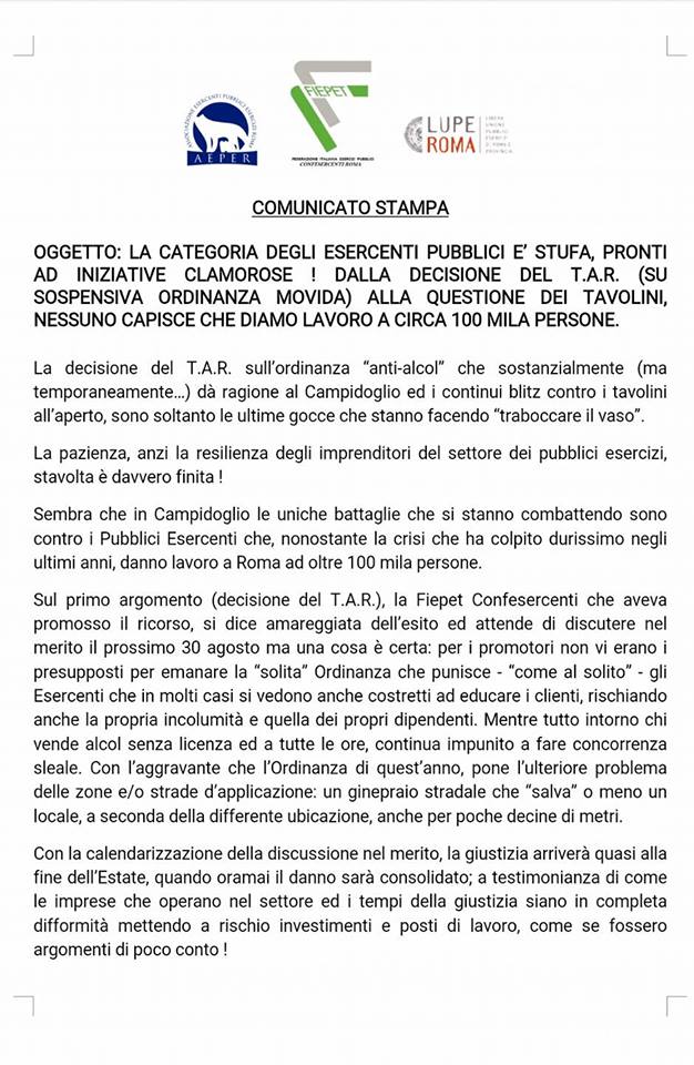 AssoGelatieri's tweet photo. Claudio Pica dell' @EsercentiRoma a nome degli esercenti manifesta il suo dissenso! #claudiopica #esercenti #buonalettura https://t.co/K9klO81fZK