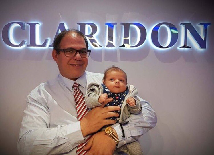ClaridonLtd's tweet photo. We were lucky enough to have a special visitor this week. The office managers grandson :) very cute ! #baby #claridon #grandson #cute https://t.co/ZrJrYON6Z2