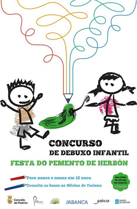 Padron_Turismo's tweet photo. Peques artistas á vista? #ConcellodePadron organiza o Concurso de Debuxo Infantil #FestadoPementodeHerbón para nen@s de #Padrón ata 12 anos https://t.co/8Kt2AOd80L
