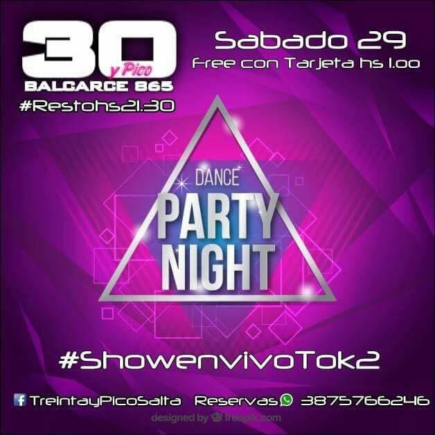 TOK2COVER's tweet photo. Ya sabes Sábado 29 en 30 y pico!!
#salta #bandacover #artesalta #balcarce #30ypicosalta #show #envivo #tok2 https://t.co/btH8efOFsW