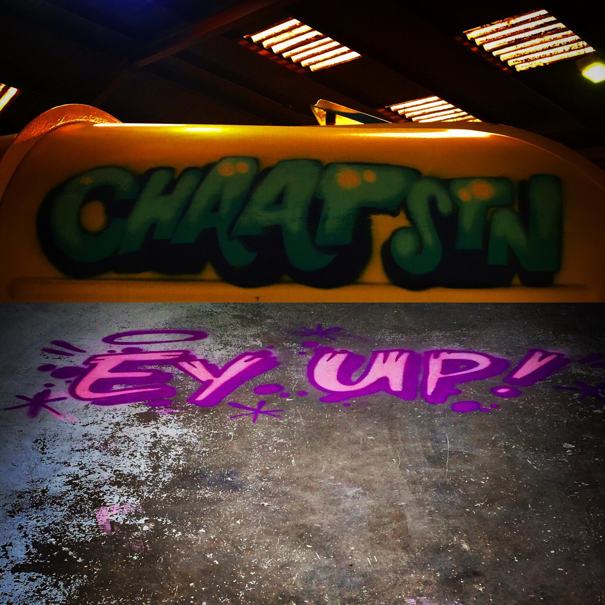 AndrewCritchett's tweet photo. Ey Up! Chaat Stn in a warehouse.
.
.
.
#Indian #vegetarian #streetfood #warehouse #foodrave
@Manjitskitchen https://t.co/BMrh1PUwez