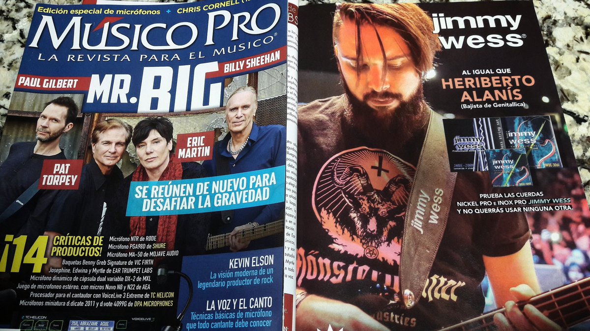 heri_bass's tweet photo. Gracias @JimmyWess por todo el apoyo! #rock #genitallica #musicopro #mexico https://t.co/23K1tF8lVR