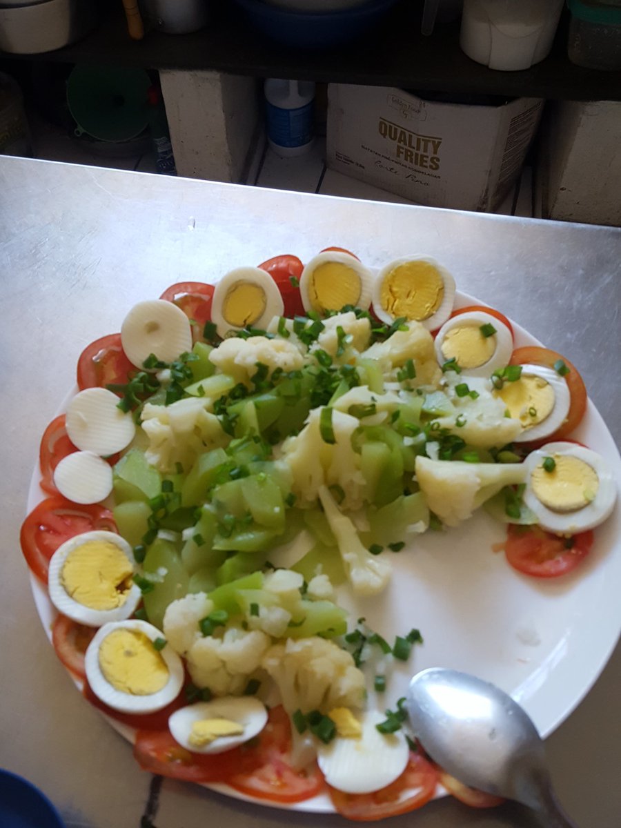 Alguém tá servido? Almoço Light....