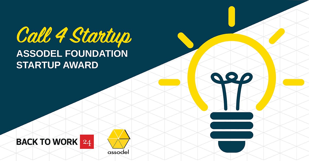 BacktoWork24's tweet photo. #Call4Startup Assodel Foundation Award
Categorie #elettronica #lighting e #domotica
Candida la tua #startup 💡
https://t.co/XNGKf8nVYV https://t.co/Y9osf9oMX4